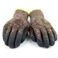 Guantes de trabajo de invierno cálido antifrío Guante de trabajo de revestimiento industrial de látex